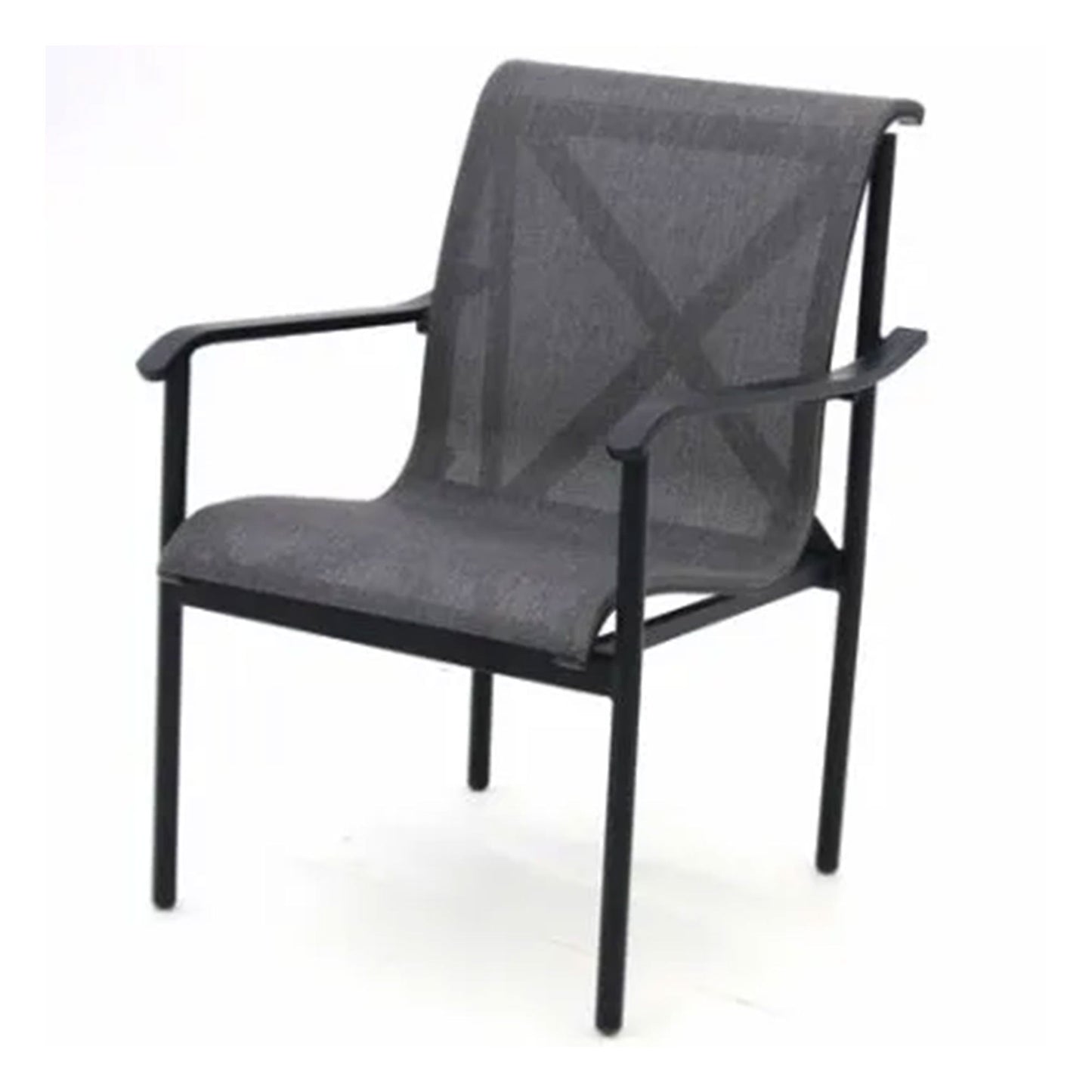 Four Seasons Courtyard Norwalk Sling Fabric with Aluminum Frame Chair (4 Pack)