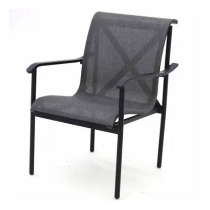 Four Seasons Courtyard Norwalk Sling Fabric with Aluminum Frame Chair (4 Pack)