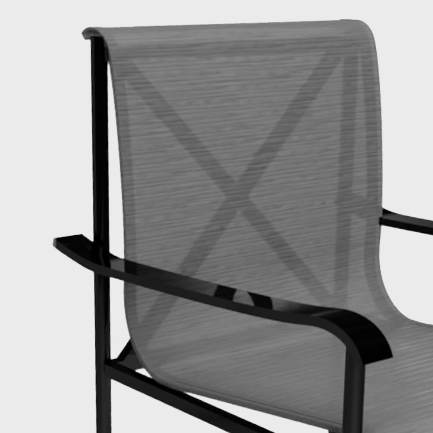 Four Seasons Courtyard Norwalk Sling Fabric with Aluminum Frame Chair (4 Pack)