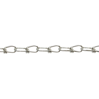 Campbell Chain & Fittings Steel Zinc Plated Inco Double Loop Chain Square Pail