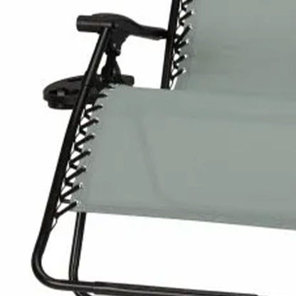 Four Seasons Courtyard Sunny Isles XL Steel Zero Gravity Chair, Green (3 Pack)