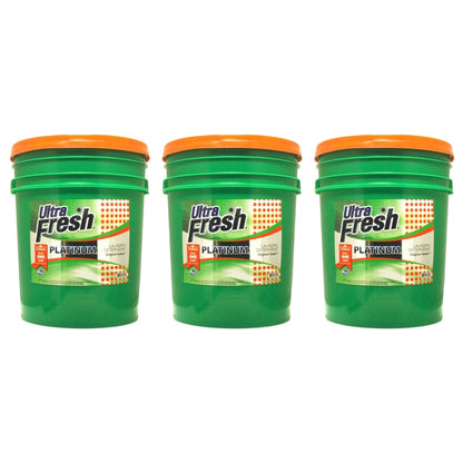 Ultra Fresh 3X Platinum 5 Gallon Laundry Detergent, Up to 640 Loads (3 Pack)
