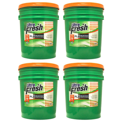 Ultra Fresh 3X Platinum 5 Gallon Laundry Detergent, Up to 640 Loads (4 Pack)