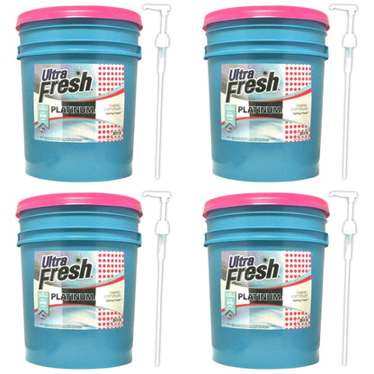 Ultra Fresh Platinum 5 Gal Spring Fresh Fabric Softener Up to 640 Loads (4 Pack)