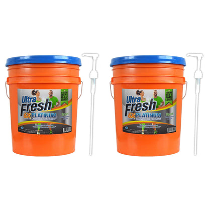 Ultra Fresh 6X Platinum 5 Gal Sport Laundry Detergent, Up to 640 Loads (2 Pack)