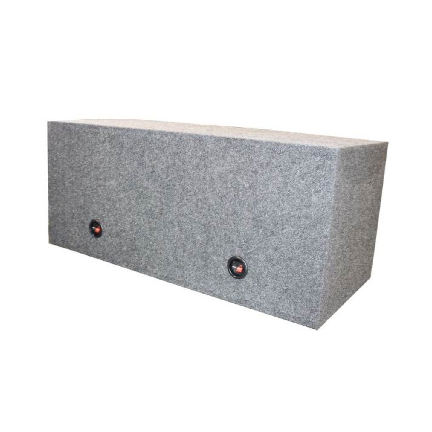QPower QBASS Dual 15-Inch Vented MDF Subwoofer Sub Box Enclosure - Find Fresh Goods