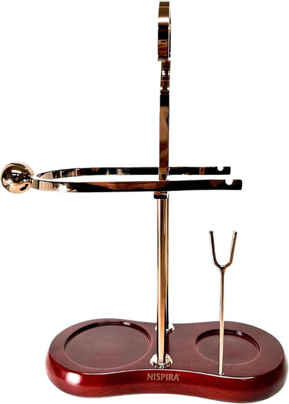 Nispira Belgian Belgium Luxury Royal Family Balance Syphon Siphon Coffee Maker Copper Color, 1 set