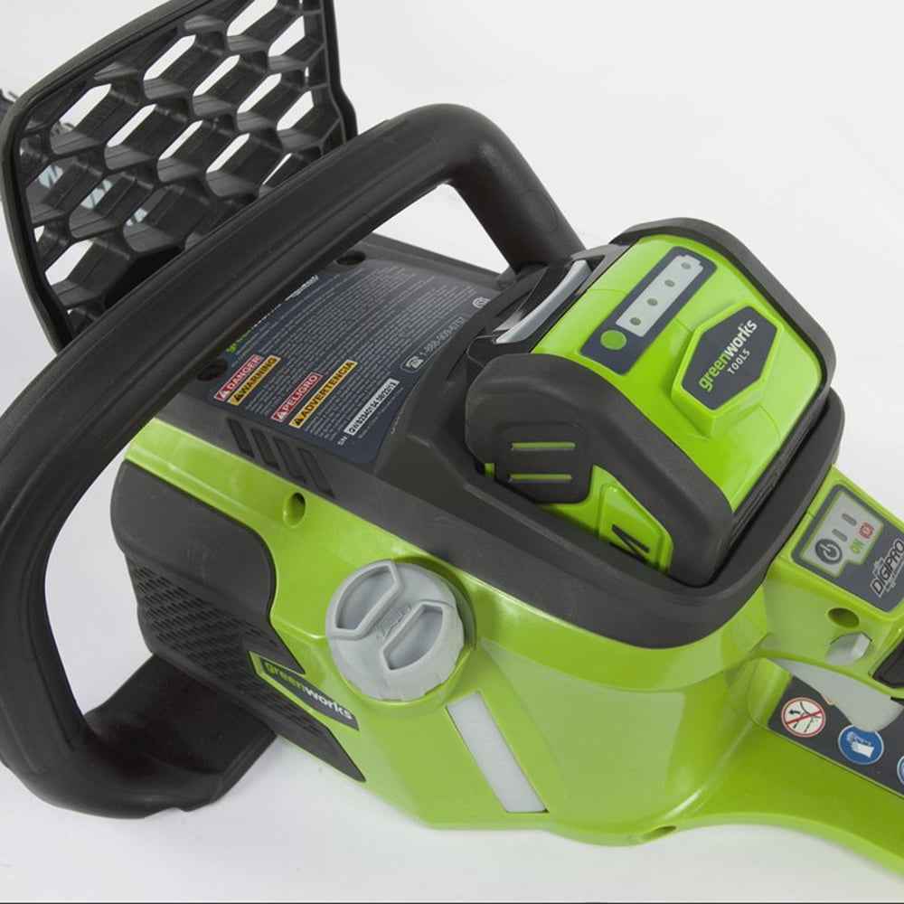 Greenworks 40V 16" Cordless Brushless Chainsaw with 4.0 Ah Battery and Charger 20312