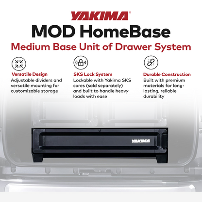 Yakima MOD HomeBase Medium Base Unit of Drawer System w/Internal Drawer Divider