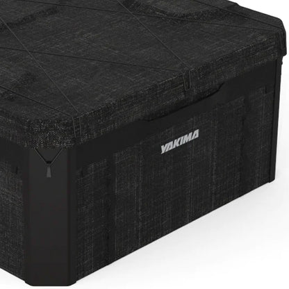 Yakima MOD GearCrate Medium Stackable Premium Tote with Lid and Divider, Black - Find Fresh Goods