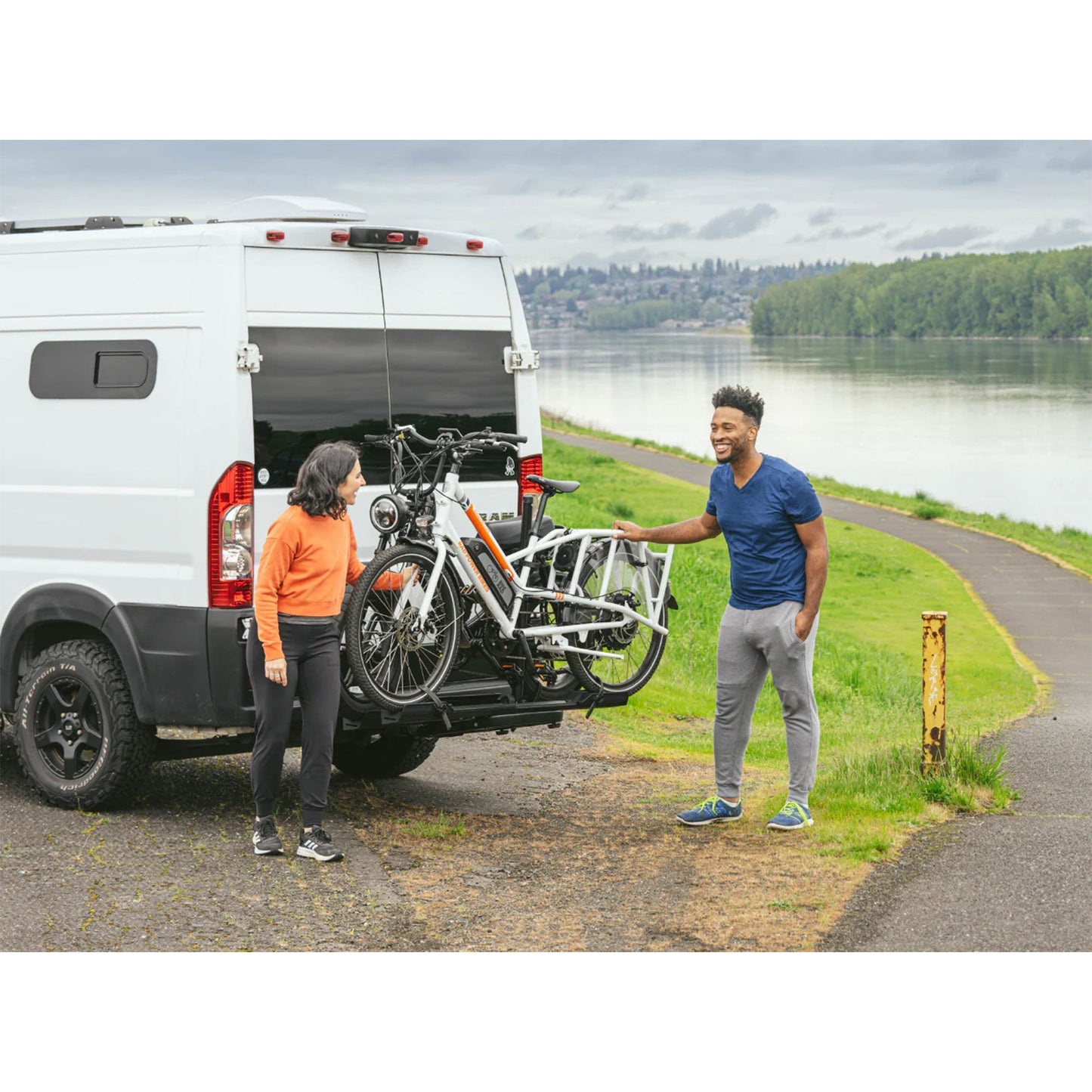 Yakima OnRamp LX Bike Rack with Ramp and Wheel Straps for 1.25" Hitch Receivers - Find Fresh Goods