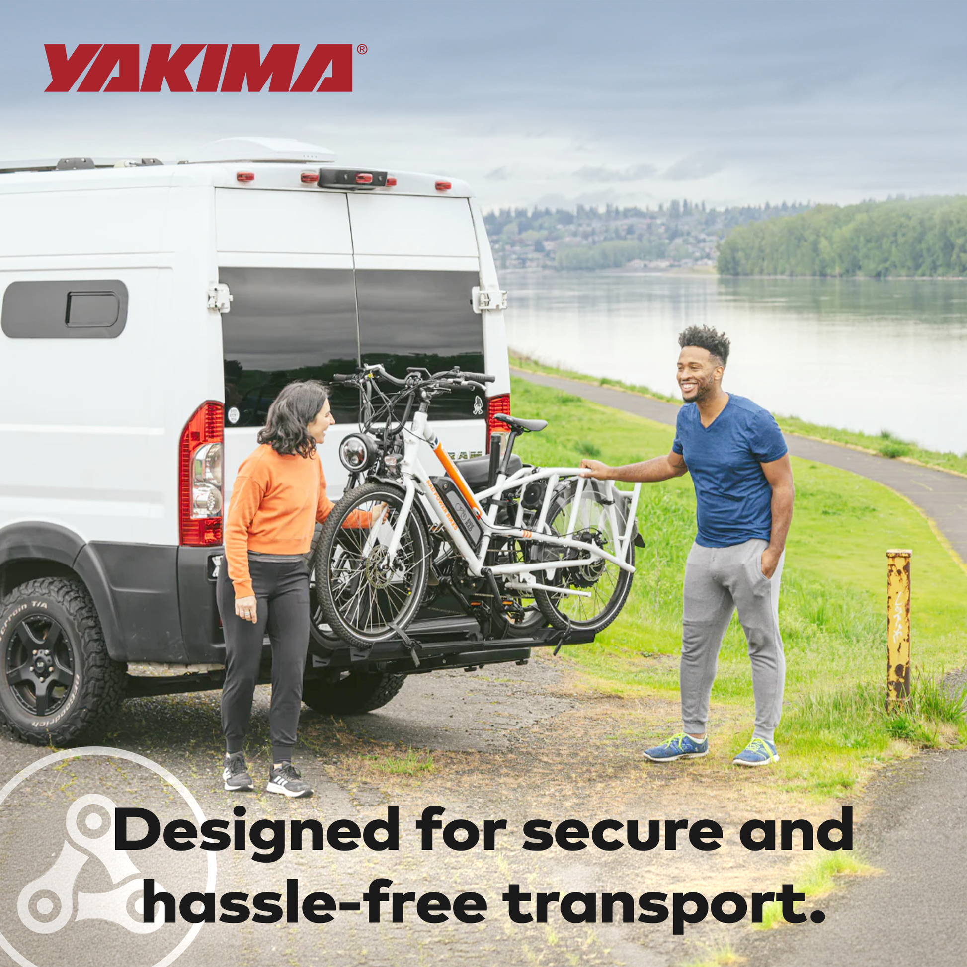 Yakima OnRamp LX Bike Rack with Ramp and Wheel Straps for 1.25" Hitch Receivers - Find Fresh Goods