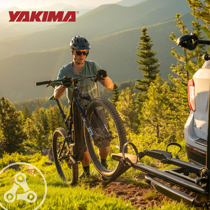 Yakima OnRamp LX Bike Rack with Ramp and Wheel Straps for 1.25" Hitch Receivers - Find Fresh Goods