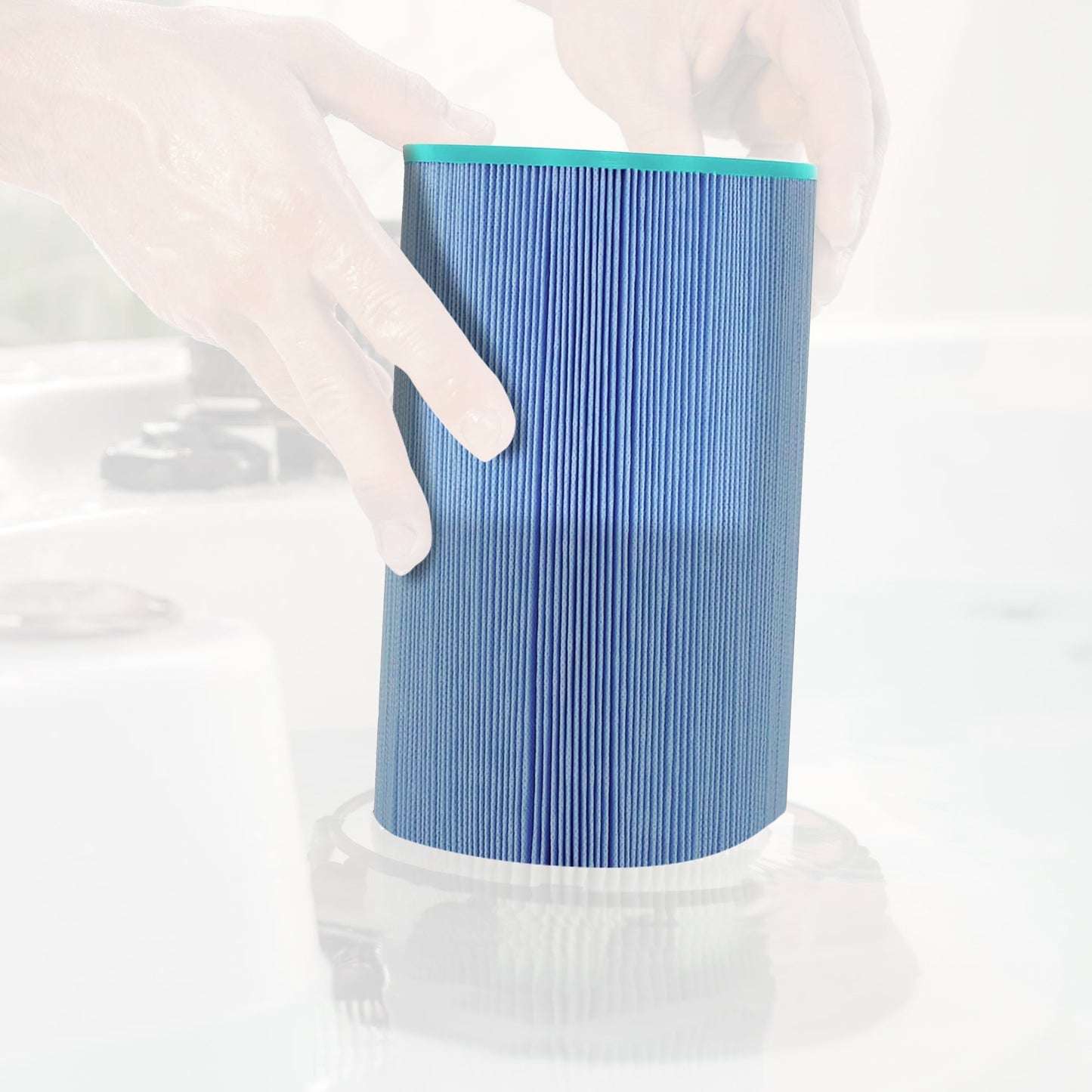 Hurricane 4 Pack HF6H940-01M Elite Aseptic Pool Spa Filter Cartridge Replacement