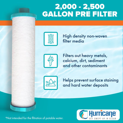 Hurricane 2000 Gal Garden Hose Pre Filter for PPS2100 and Filbur FC-3128