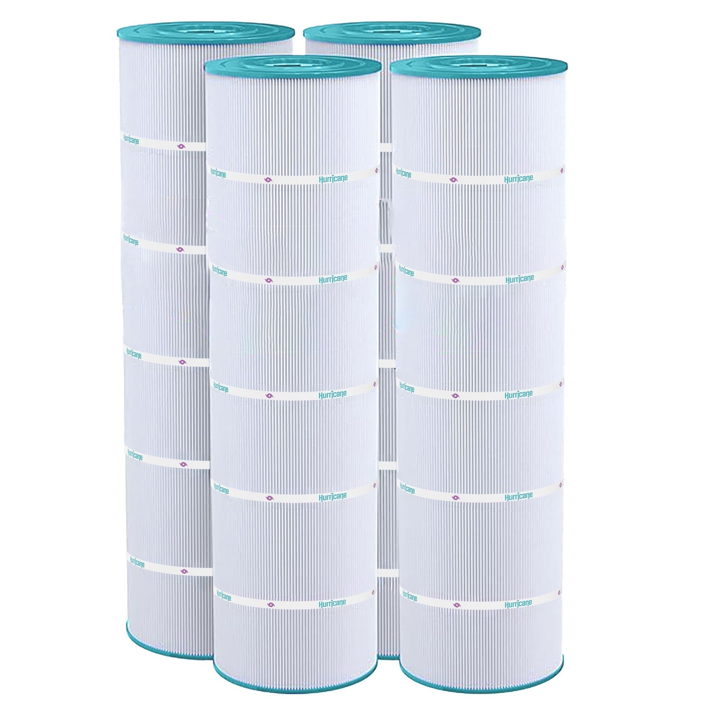 Hurricane 4 Pack HF7488-04 Advanced Pool and Spa Filter Cartridge Replacement