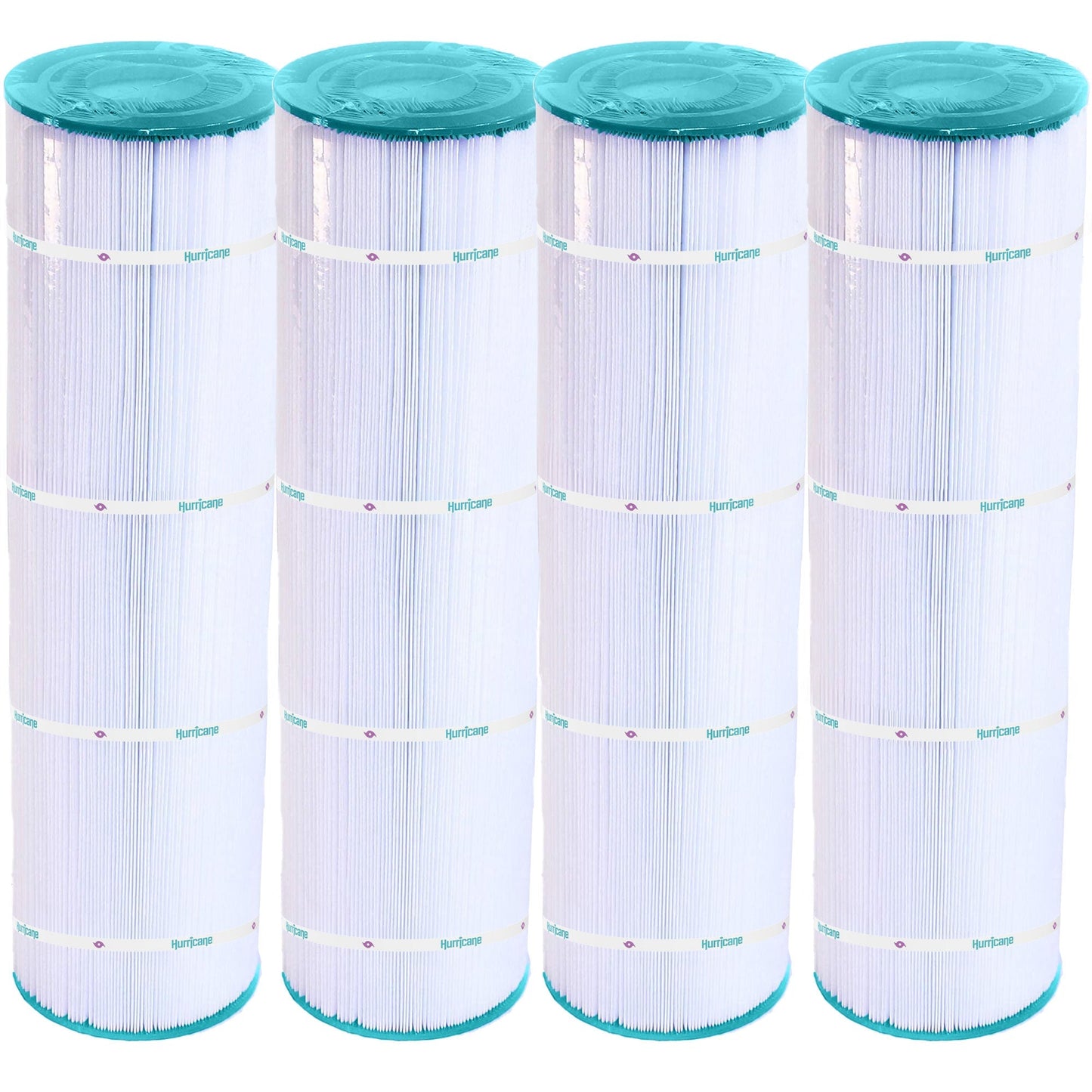 Hurricane 4 Pack HF7489-04 Advanced Pool and Spa Filter Cartridge Replacement