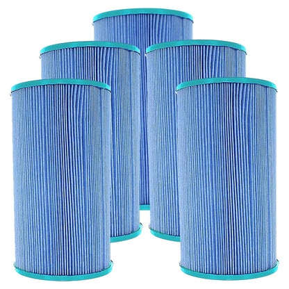 Hurricane 2 Pack HF6430-01M Elite Aseptic Spa Filter Cartridge Replacement, Blue