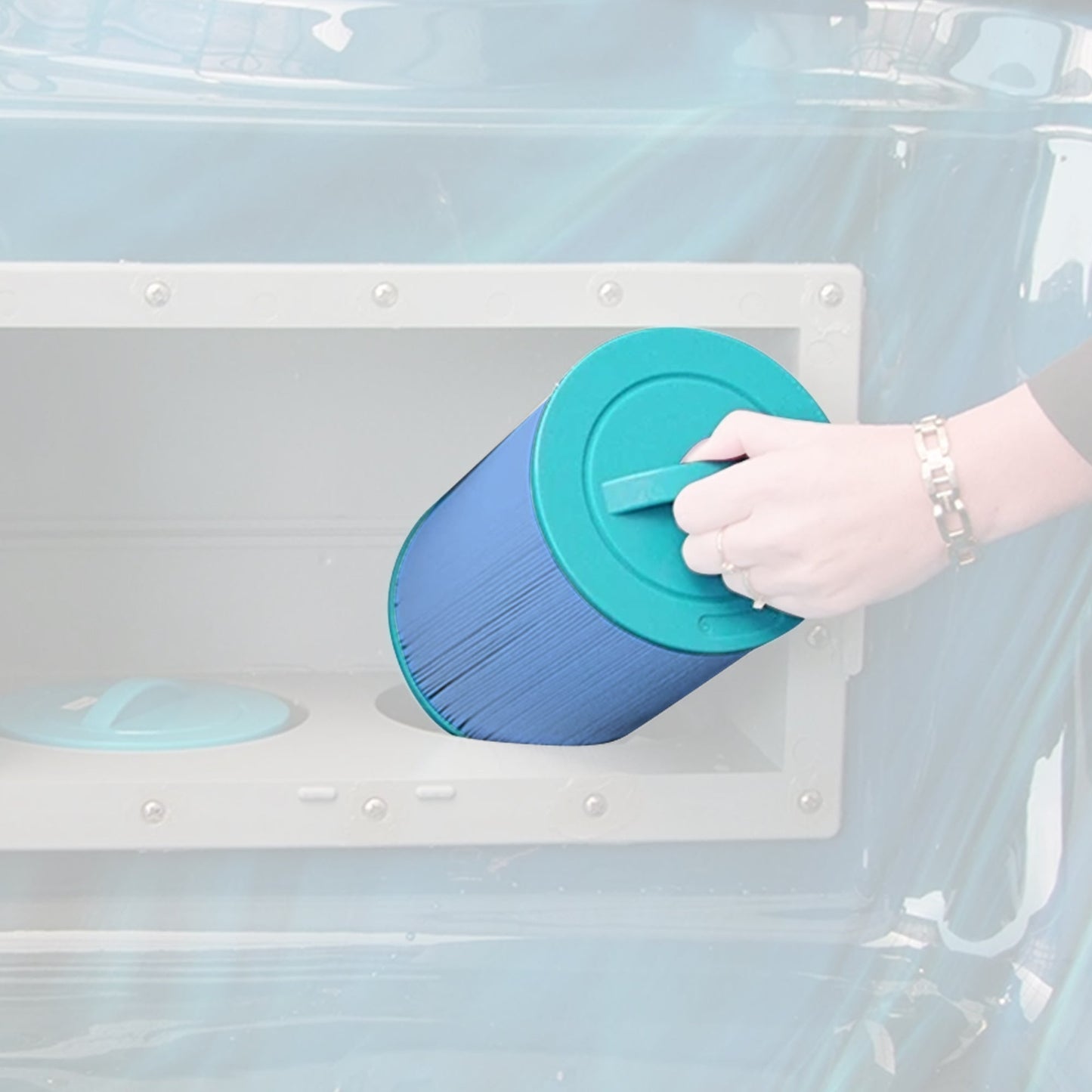 Hurricane 3 Pack HF4335-1M Elite Aseptic Pool Spa Filter Cartridge Replacement