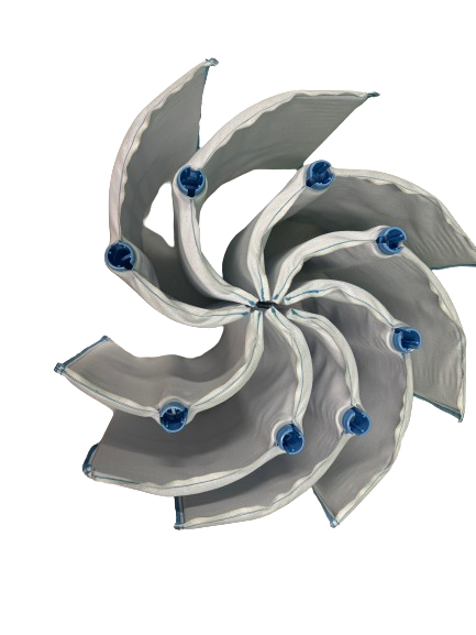 Hurricane HF-DE24-SET 24 sq ft DE Grid Filter Replacement with 7 Full Grids