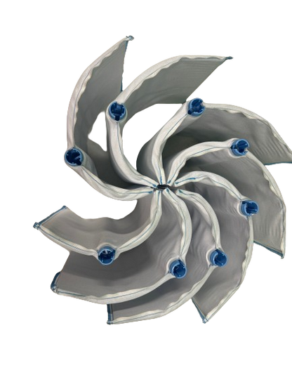 Hurricane 4 Pack HF-DE24-SET 24 sq ft DE Grid Filter Replacement w/ 7 Full Grids