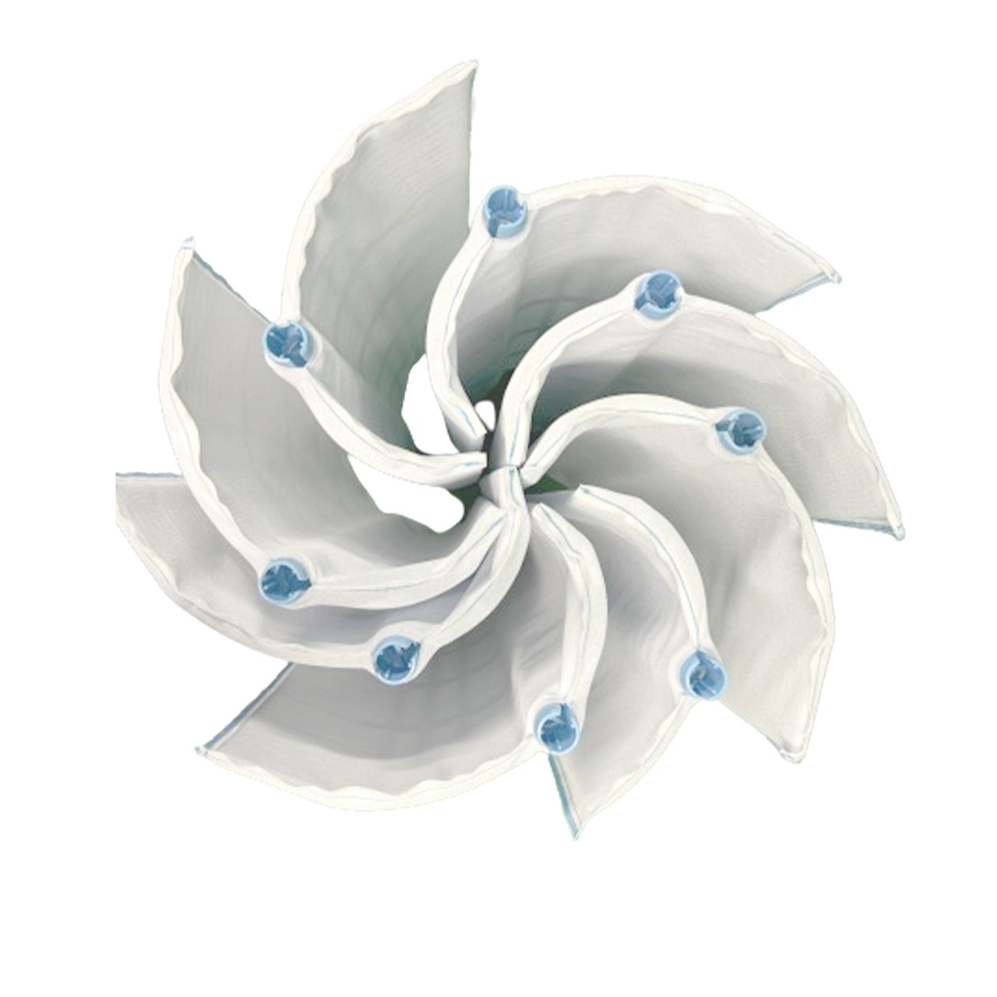 Hurricane 48 Sq ft DE Grid Filter with 7 Full Grids and 1 Partial Grid, 4 Pack