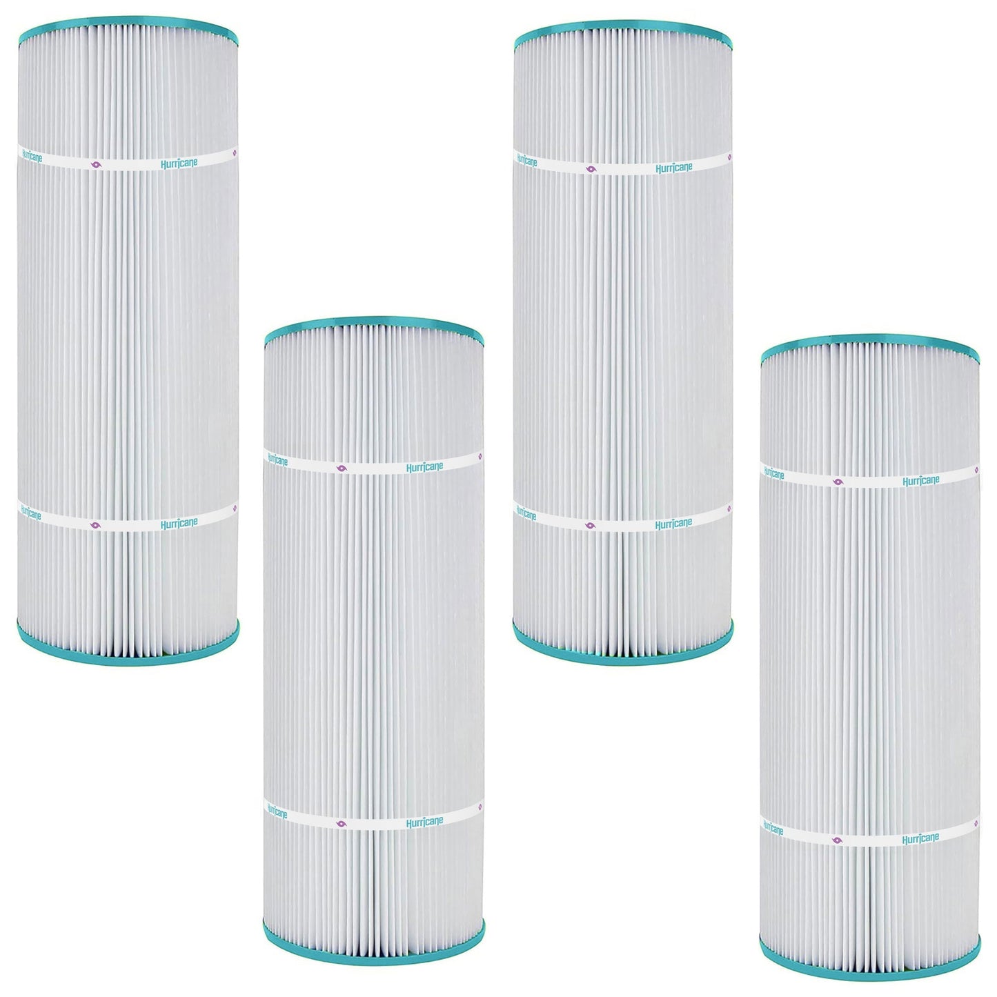 Hurricane 4 Pack HF7470-04 Advanced Pool and Spa Filter Cartridge Replacement