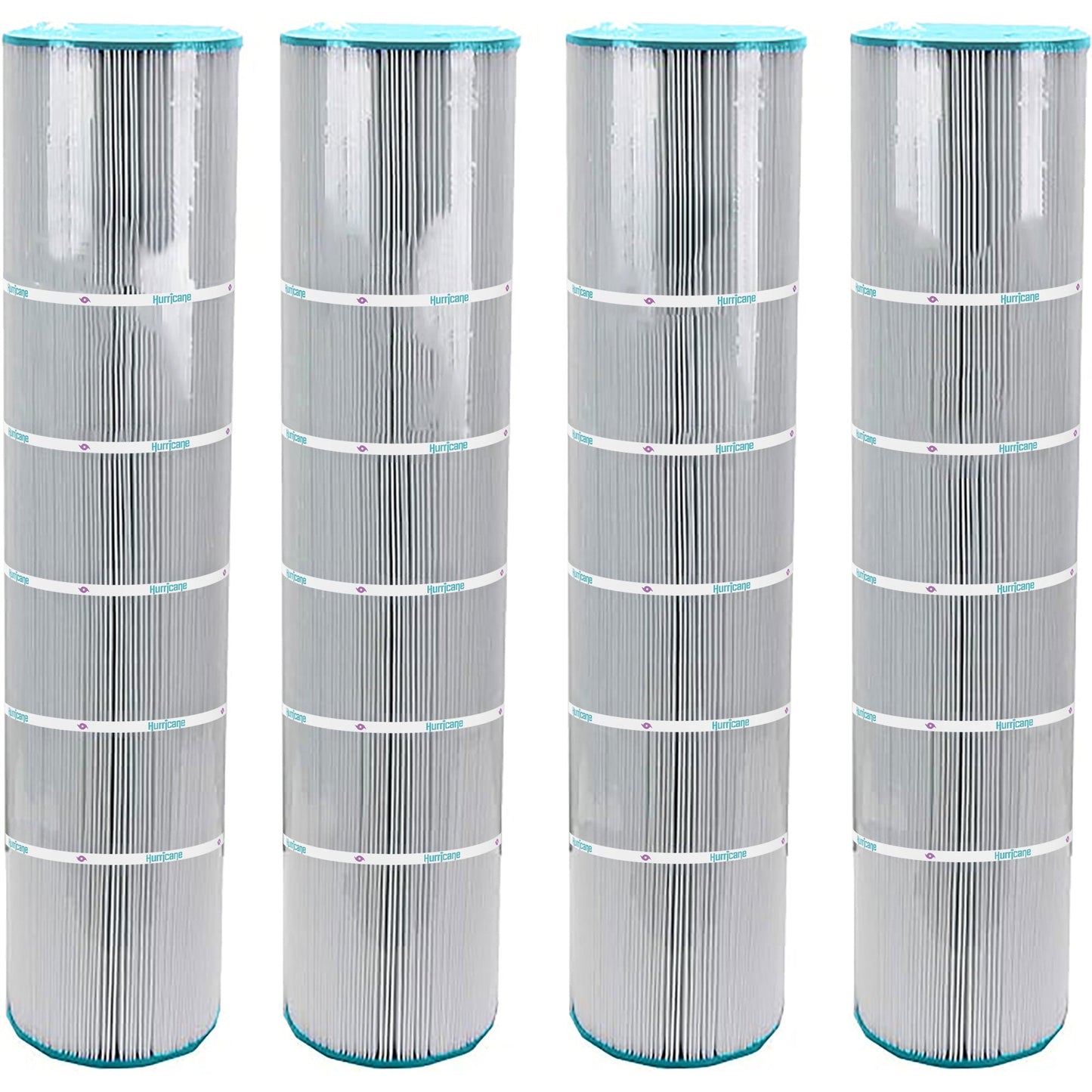 Hurricane 4 Pack HF7472-04 Advanced Pool and Spa Filter Cartridge Replacement