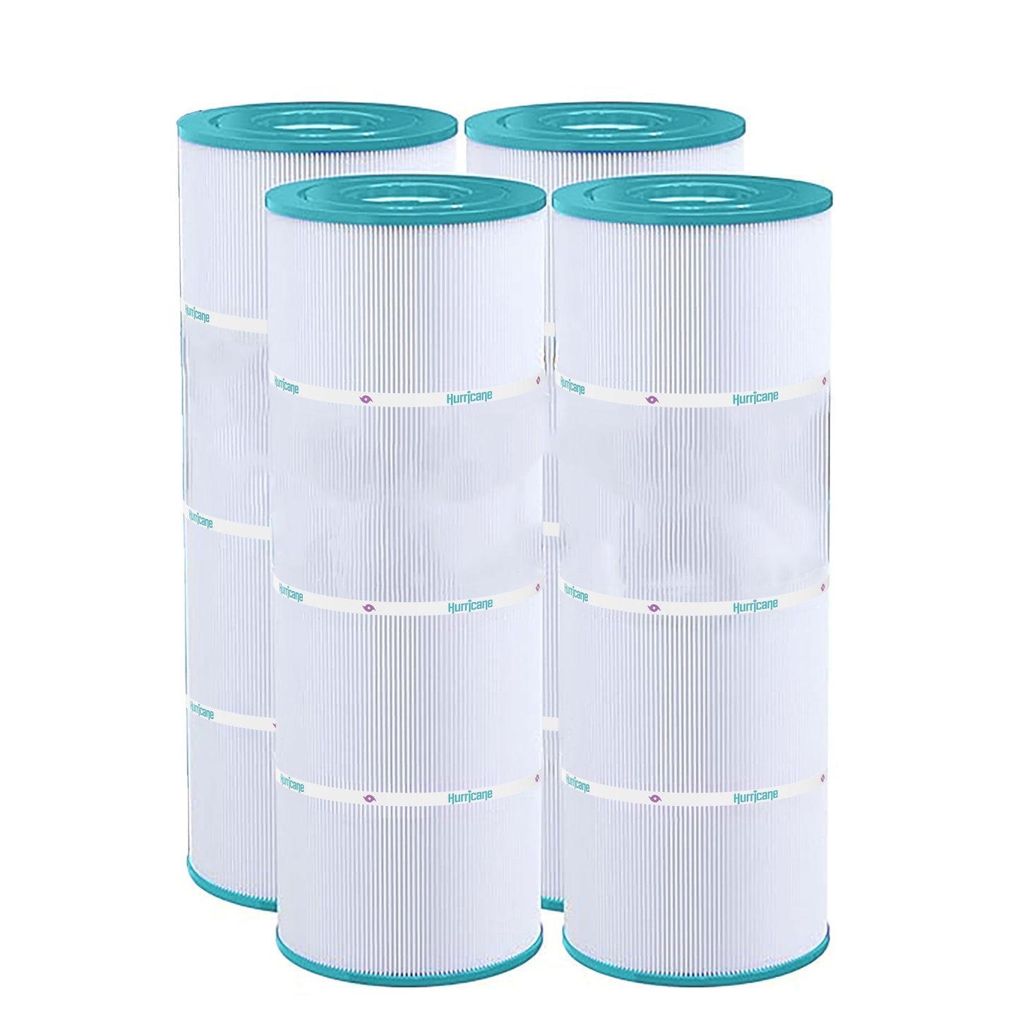 Hurricane 8 Pack HF7483-04 Advanced Pool and Spa Filter Cartridge Replacement