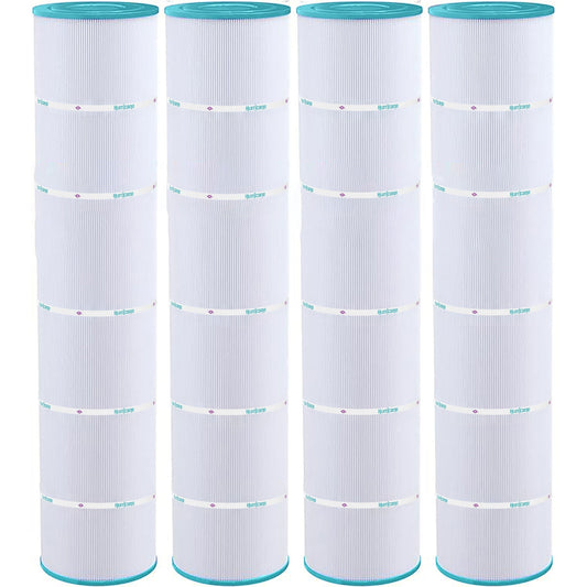 Hurricane 4 Pack HF7482-04 Advanced Pool and Spa Filter Cartridge Replacement