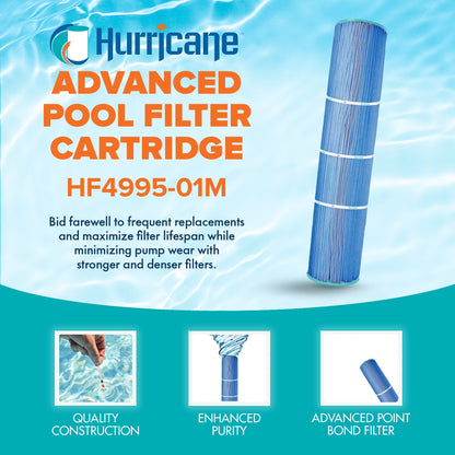 Hurricane Filters HF4995-01M Advanced Pool, Spa Cartridge Filter Replacement