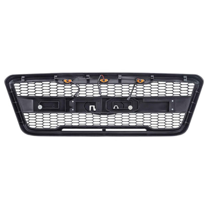 AMERICAN MODIFIED Raptor Style Mesh Grille for 2004-2008 Ford F150, Matte Black
