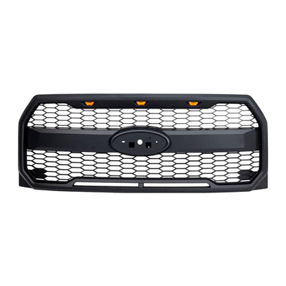 AMERICAN MODIFIED Raptor Style Mesh Grille for 2015-2017 Ford F150, Matte Black - Find Fresh Goods