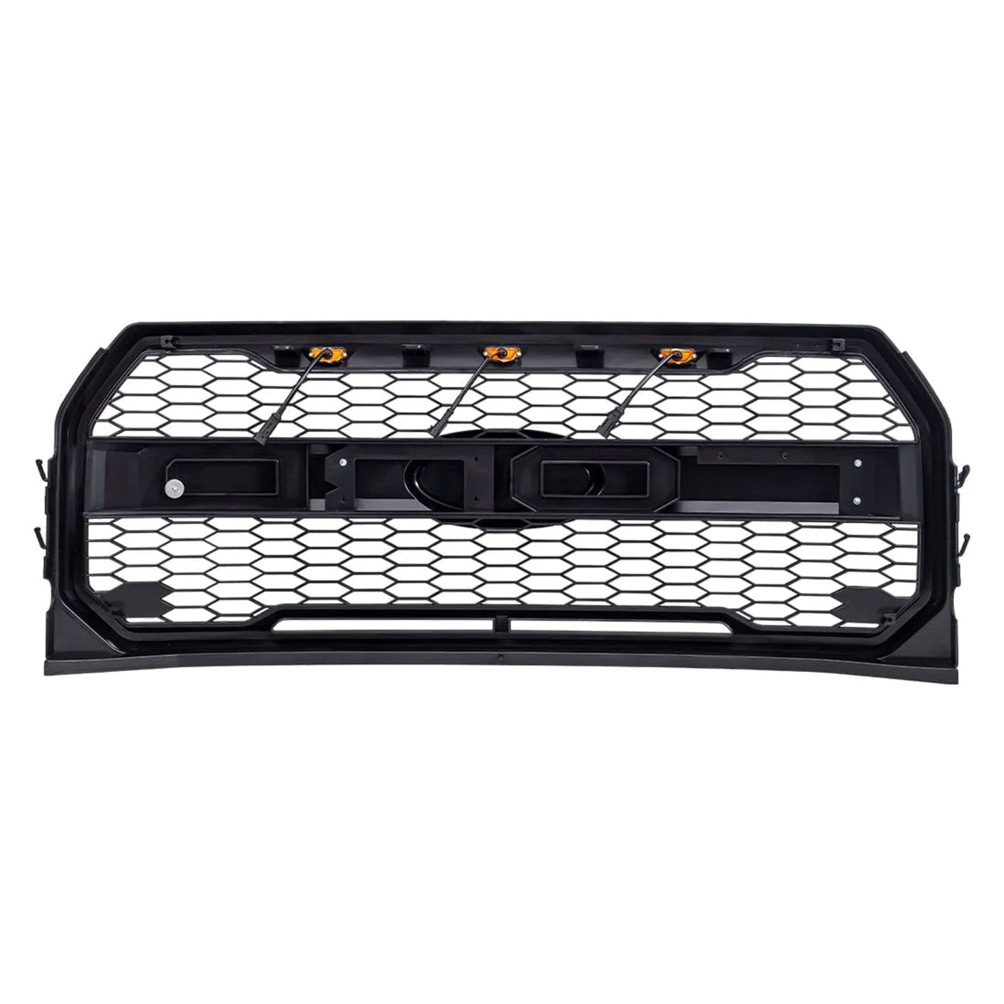AMERICAN MODIFIED Raptor Style Mesh Grille for 2015-2017 Ford F150, Matte Black - Find Fresh Goods