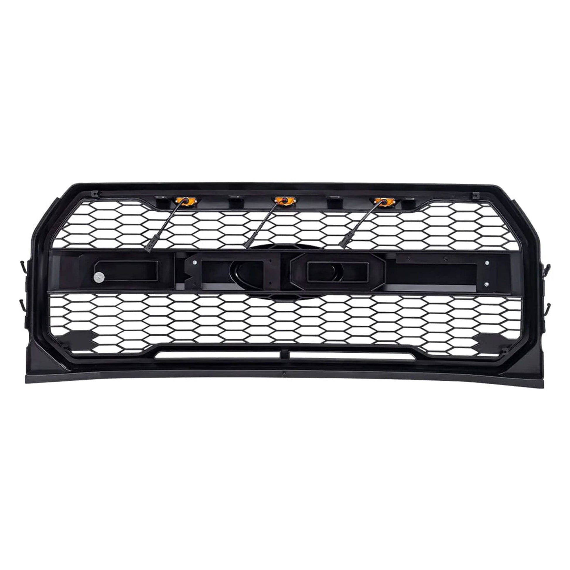 AMERICAN MODIFIED Raptor Style Mesh Grille for 2015-2017 Ford F150, Matte Black - Find Fresh Goods