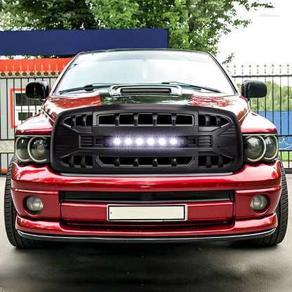 AMERICAN MODIFIED Armor Grille for 02-05 Dodge Ram 1500/2500/3500, Matte Black - Find Fresh Goods