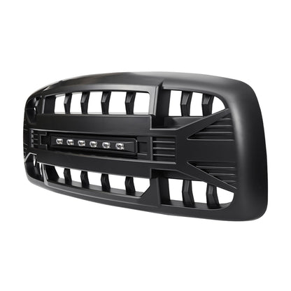 AMERICAN MODIFIED Armor Grille for 02-05 Dodge Ram 1500/2500/3500, Matte Black - Find Fresh Goods