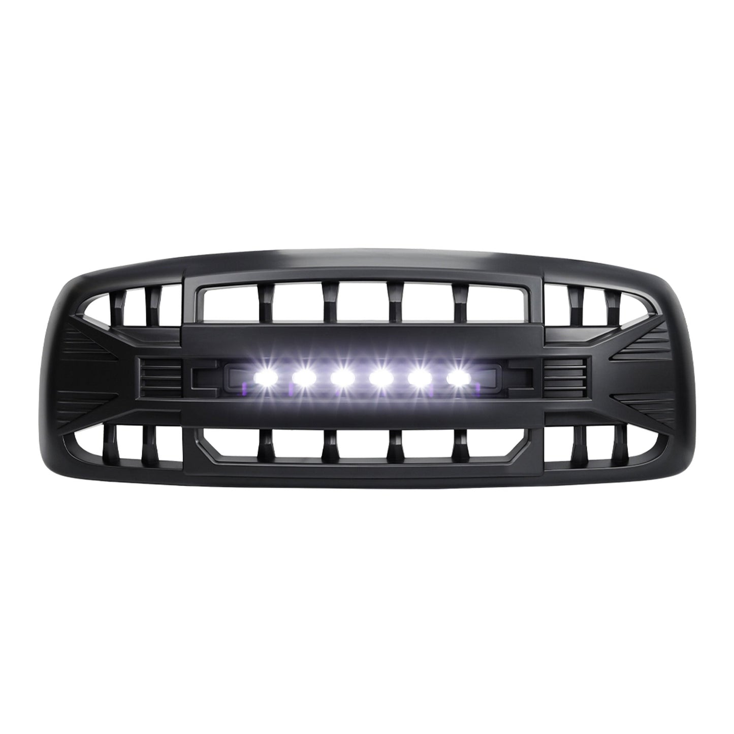 AMERICAN MODIFIED Armor Grille for 02-05 Dodge Ram 1500/2500/3500, Matte Black - Find Fresh Goods