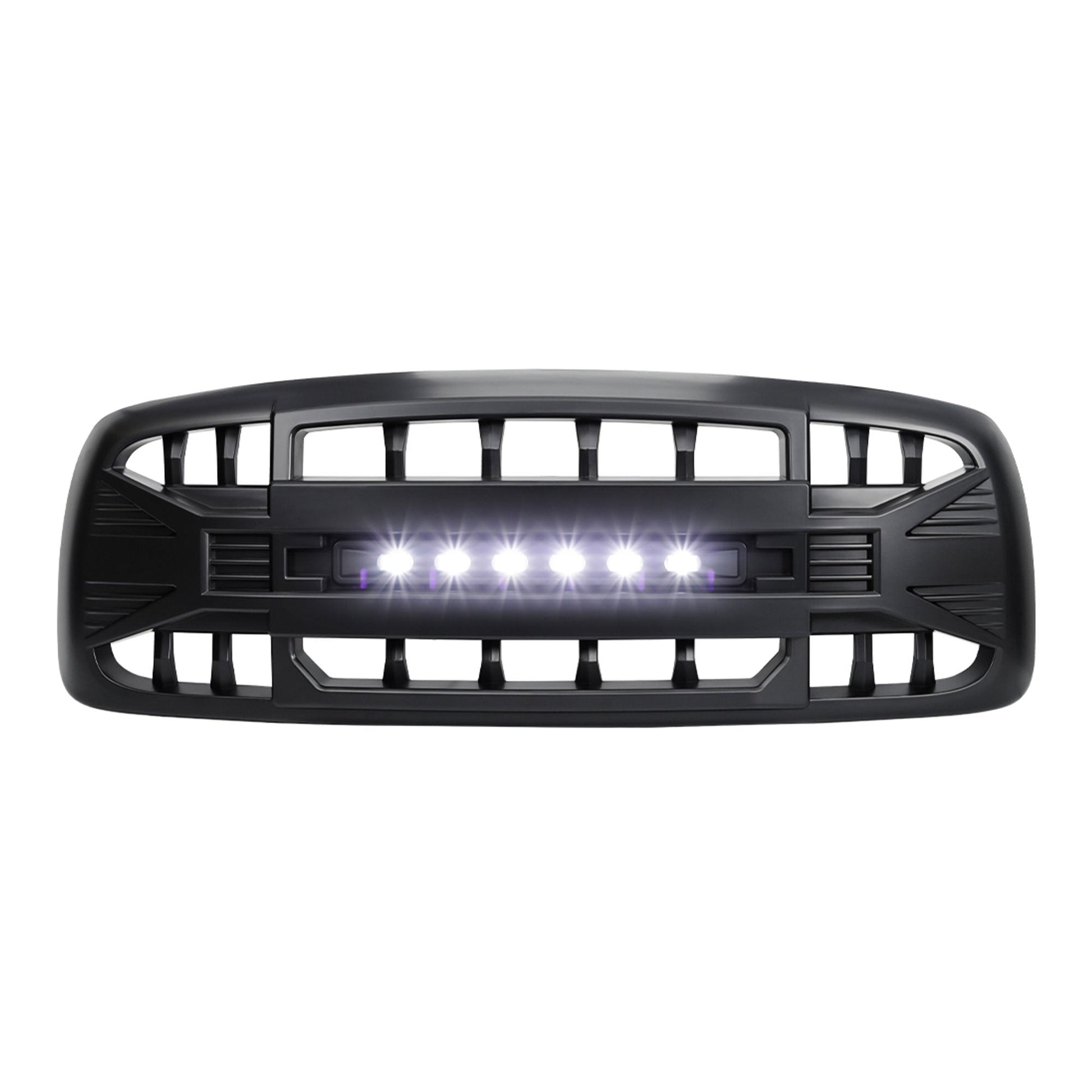 AMERICAN MODIFIED Armor Grille for 02-05 Dodge Ram 1500/2500/3500, Matte Black - Find Fresh Goods