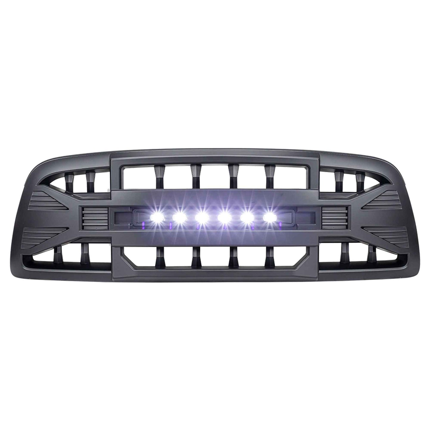 AMERICAN MODIFIED Armor Grille for 2009 to 2012 Dodge Ram 1500, Matte Black
