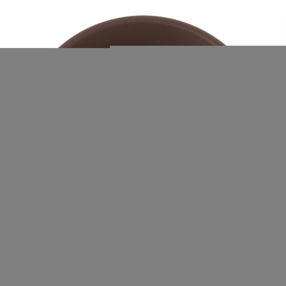 The HC Companies Classic 21" Deep Plastic Round Plant Pot Saucer, Brown (6 Pack)