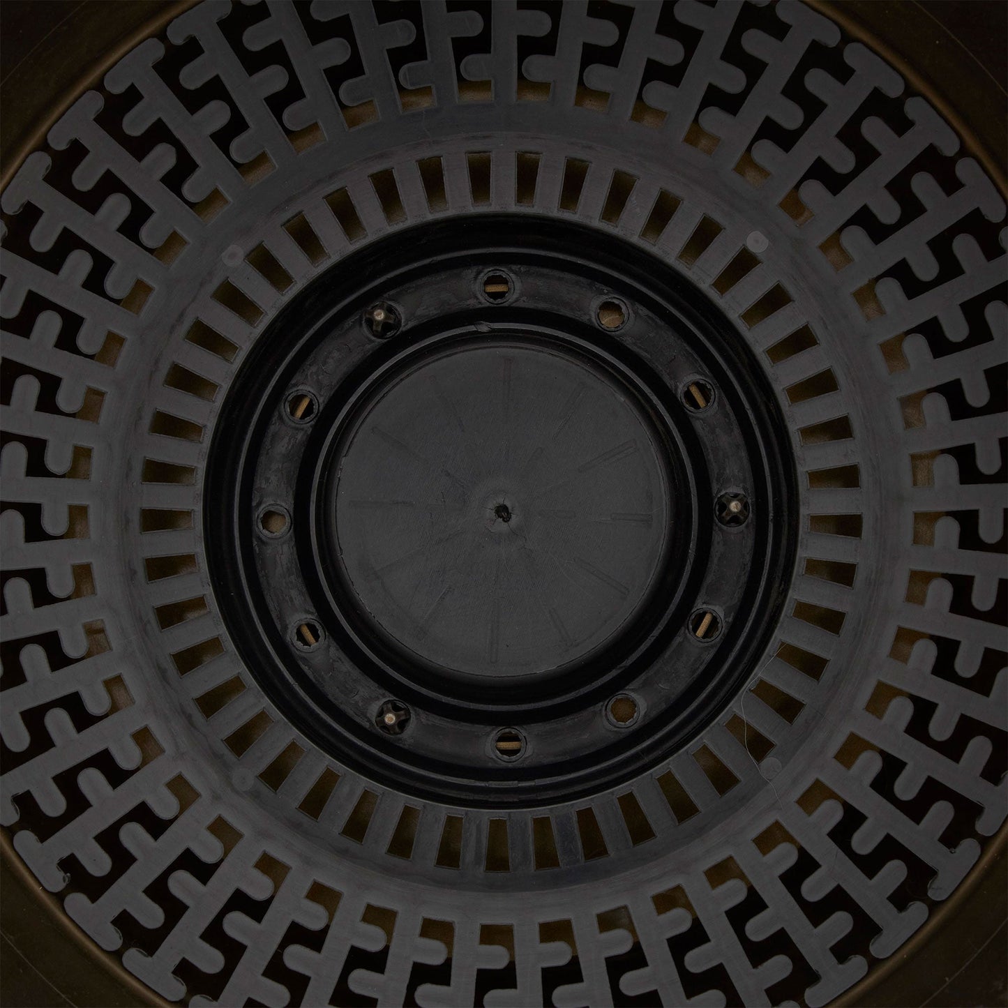 HC Companies Sierra 10 Inch Round Garden Planter Pot, Celtic Bronze (2 Pack)