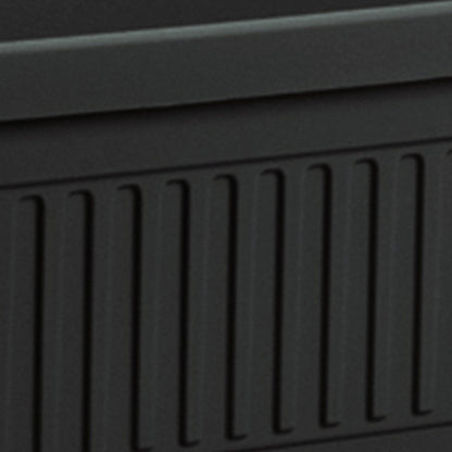 HC Companies 30 Inch Fluted Plastic Venetian Garden Flower Window Box (4 Pack)