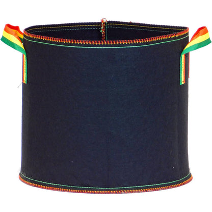 FCMP Outdoor 5 Gal Modern Non Woven Breathable Grow Bags, Multicolor (5 Pack)