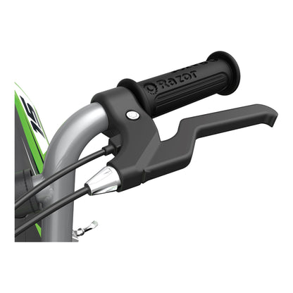 Razor MX400 Dirt Rocket 24V Electric Toy Motocross Dirt Bike, Green (2 Pack)