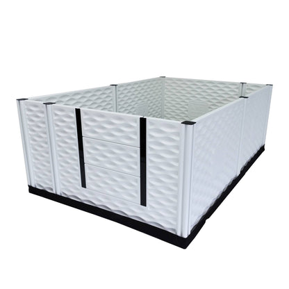 EZwhelp EZclassic 48" x 48" Dog Whelping Box Tall Playpen with Rails, Black