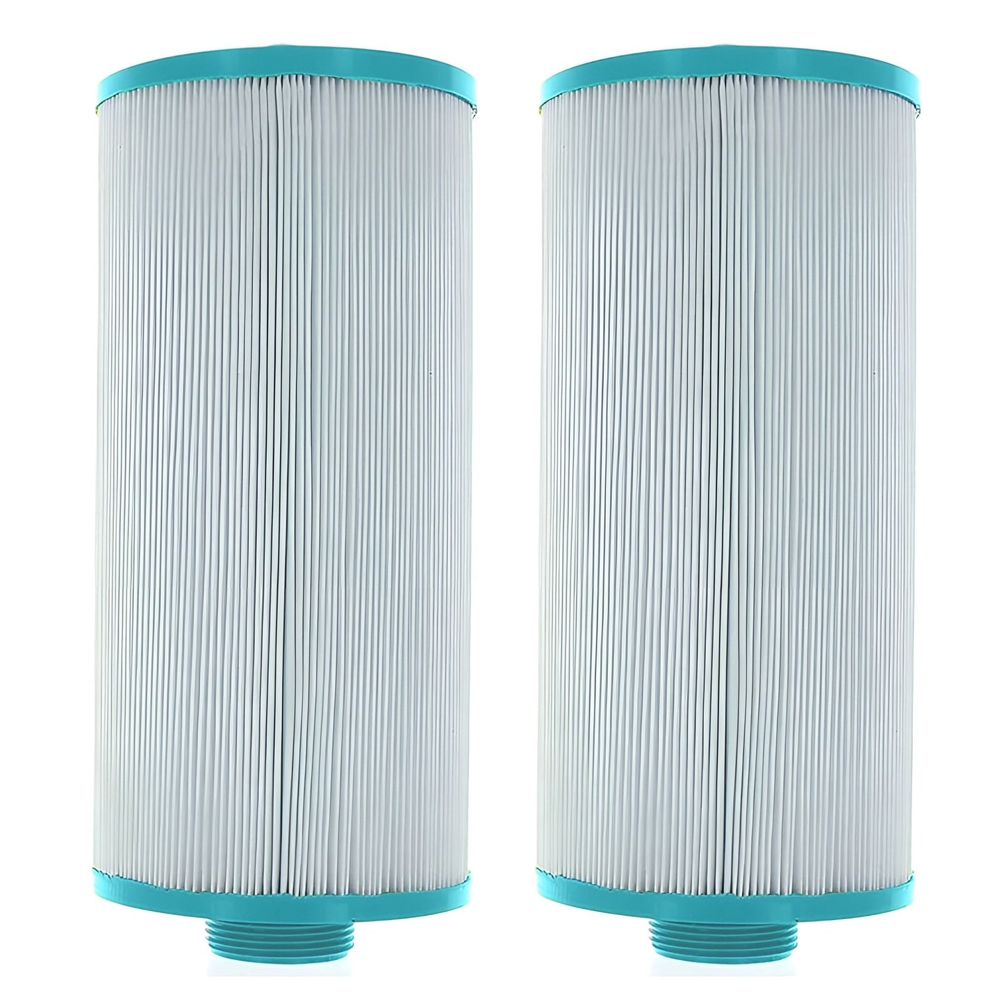 Hurricane 2 Pack Replacement Spa Filter Cartridge for PGS25P4 & 4CH-24, White