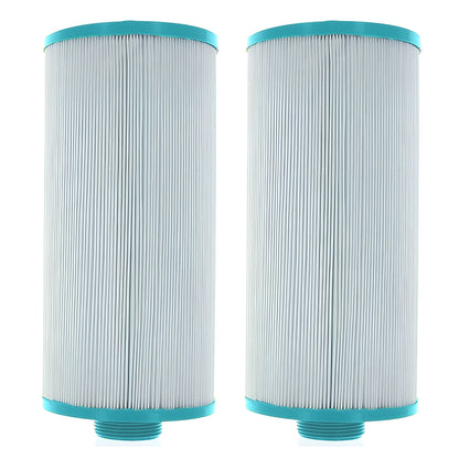 Hurricane 2 Pack Replacement Spa Filter Cartridge for PGS25P4 & 4CH-24, White