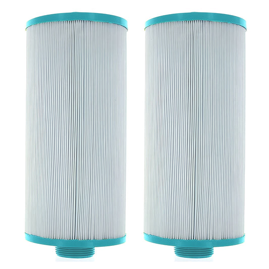 Hurricane 2 Pack Replacement Spa Filter Cartridge for PGS25P4 & 4CH-24, White