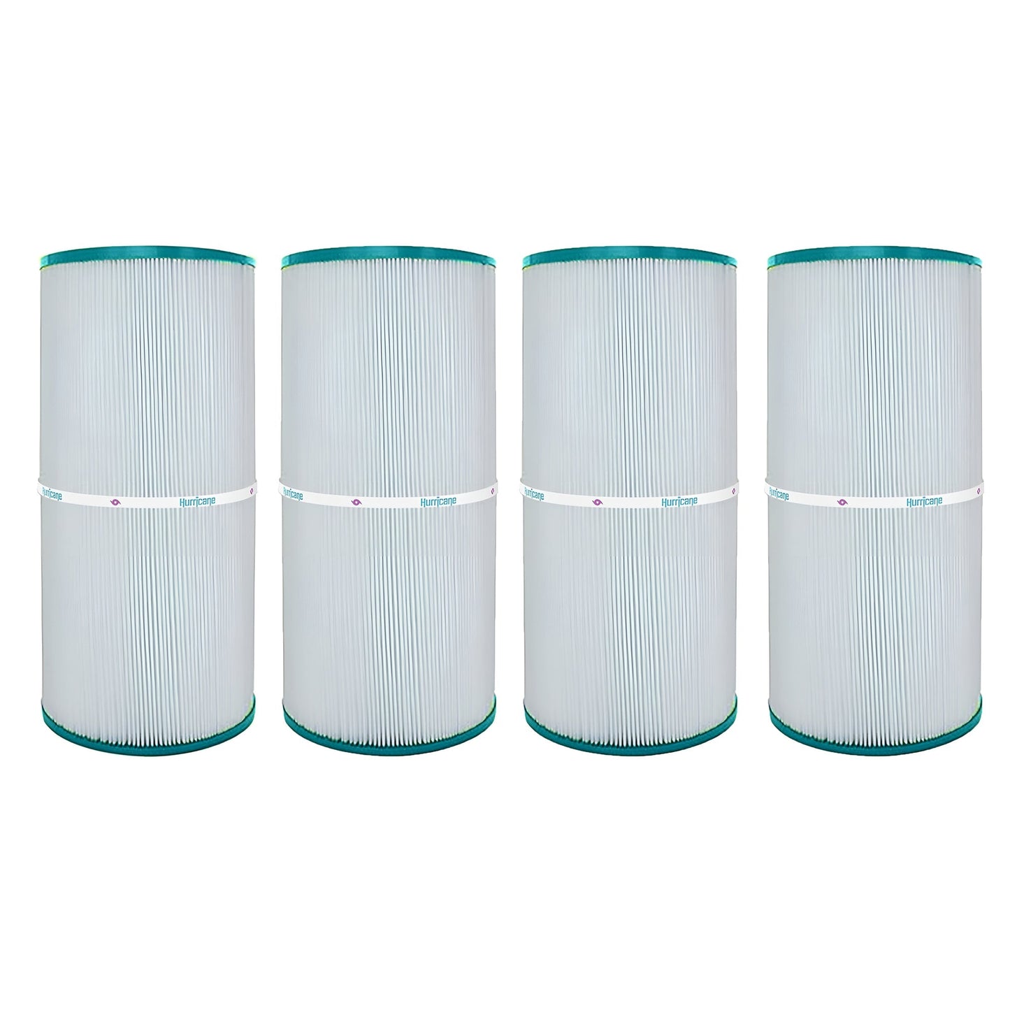 Hurricane Advanced Pool Filter Cartridge for C-7447, PA50SV, FC-1235, & Hayward, 4 Pack